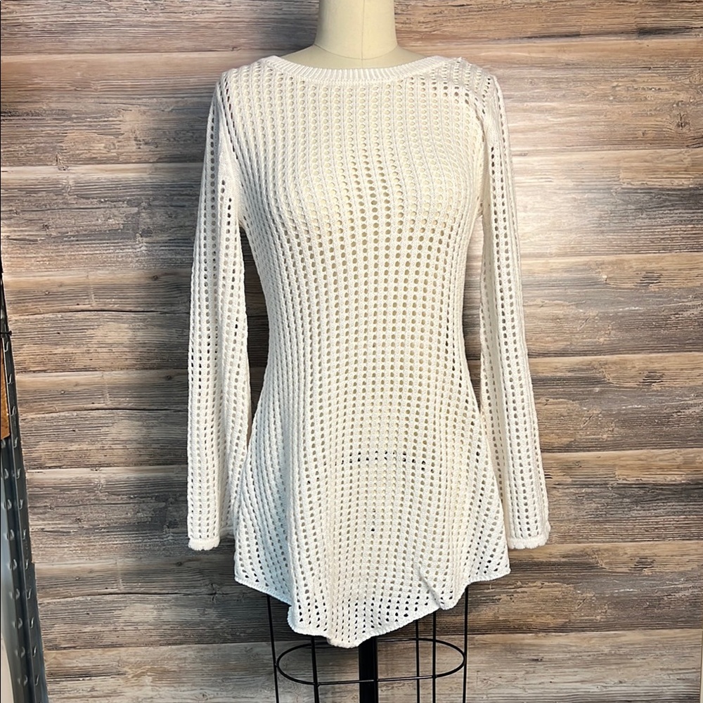Forever 21 Off White Mini Len Dress NWT!